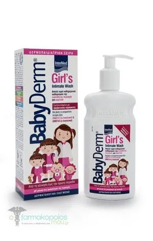 Intermed Babyderm Girl's Intimate Wash, 300ml