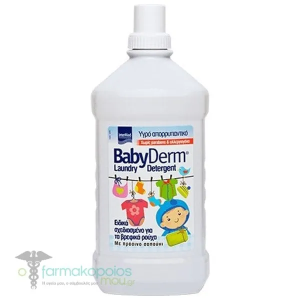 Intermed BabyDerm Laundry Detergent for Baby Clothes, 1.4lt