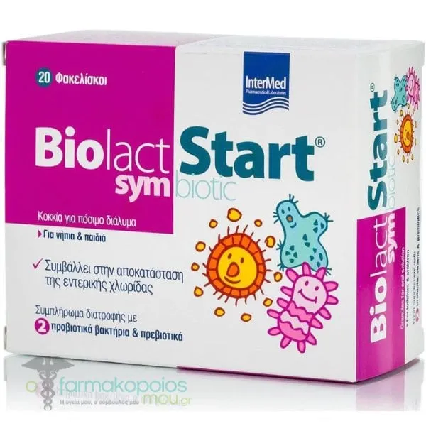 Intermed Biolact Start Symbiotic, 20sticks