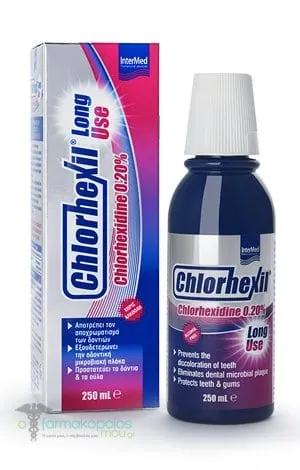 Intermed Chlorhexil 0.20% Mouthwash Long Use, 250ml