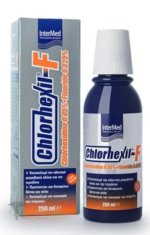 Intermed Chlorhexil-F Mouthwash, 250ml