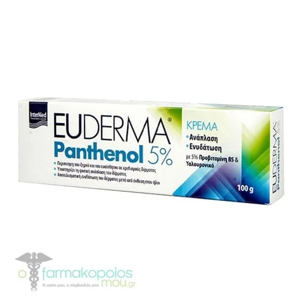 Intermed Euderma Panthenol Cream 5%, 100gr
