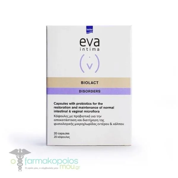 Intermed Eva Intima Biolact Capsules, 20caps