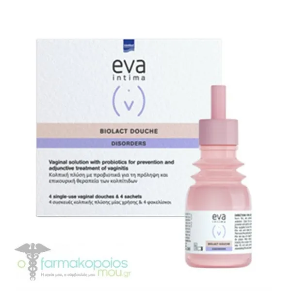 Intermed Eva Intima Biolact Douche Disorders, 4pcs