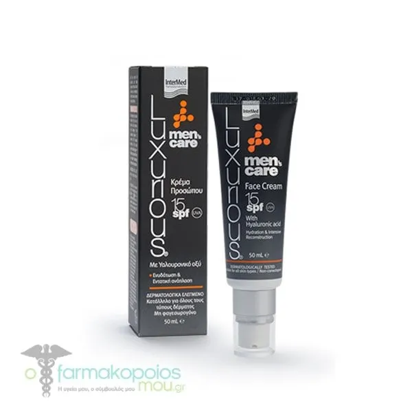 Intermed Luxurious Men’s Care Face Cream SPF15, 50ml