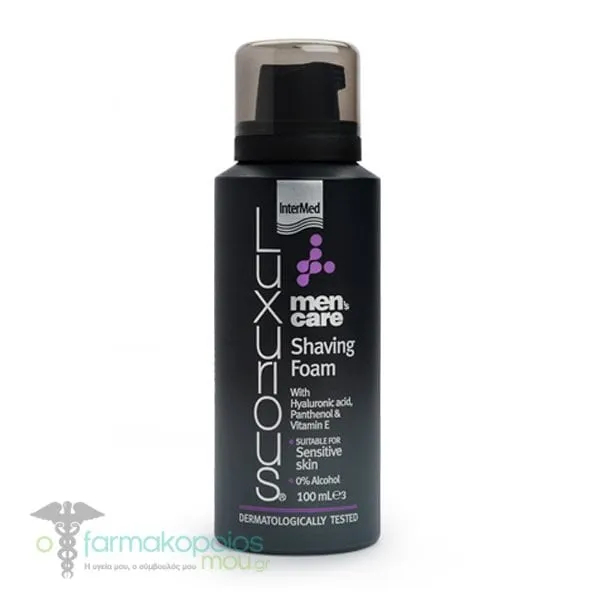 Intermed Luxurious Men's Care Shaving Foam, 100ml