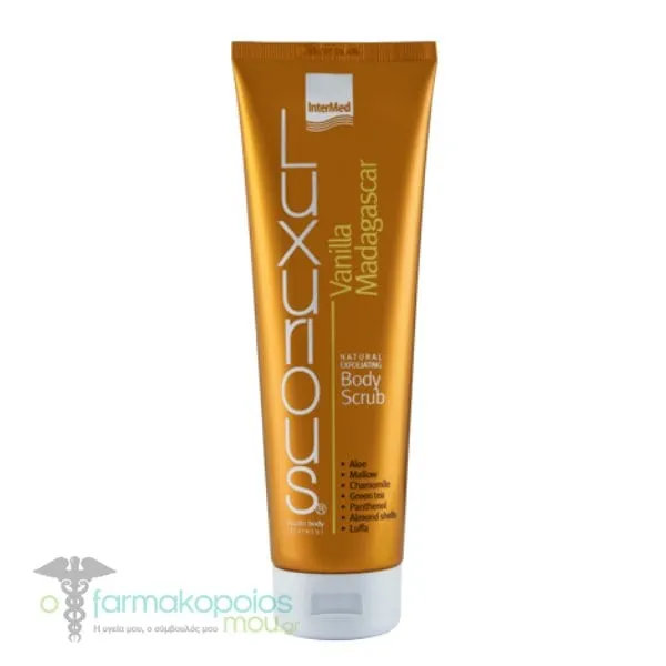 Intermed Luxurious Natural Exfoliating Body Scrub Vanilla Madagascar, 280ml