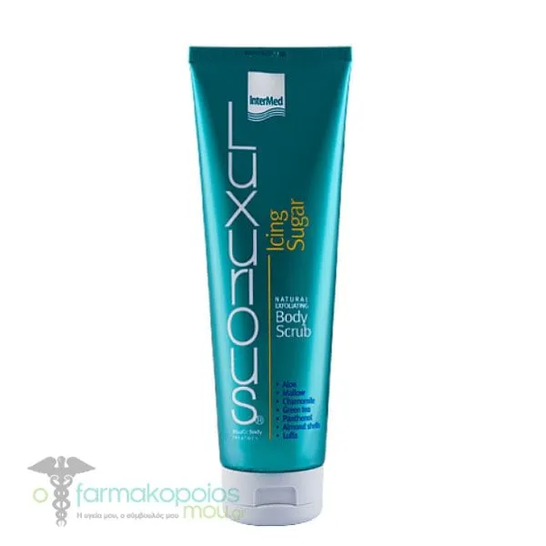 Intermed Luxurious Natural Exfoliating Icing Sugar Body Scrub, 280ml