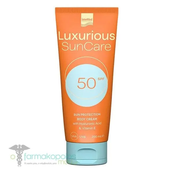 Intermed Luxurious Sun Care Sun Protection Body Cream SPF50, 200ml