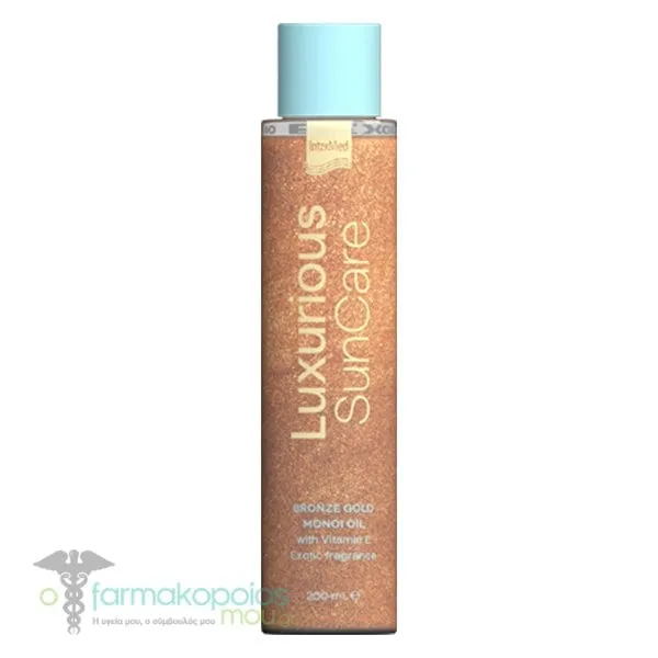 Intermed Luxurious Sun Care Bronze Gold Monoi Oil, 200ml