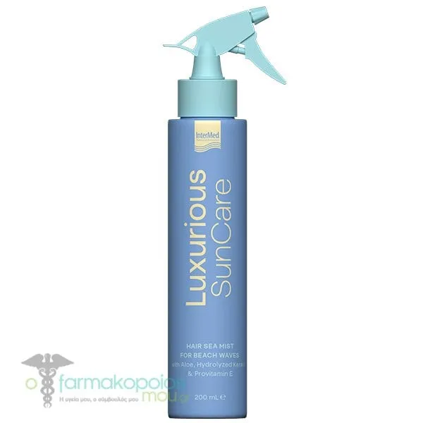 Intermed Luxurious Sun Care Hair Sea Mist for Beach Waves, 200ml