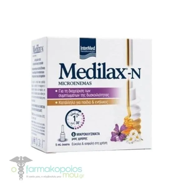 Intermed Medilax-N Microenemas, 6pcs