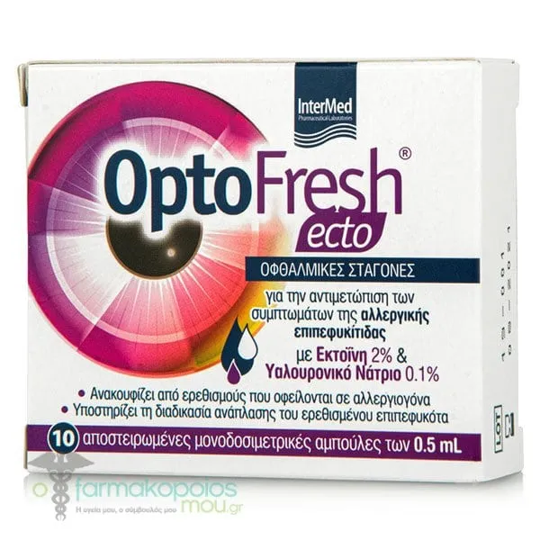 Intermed Optofresh Ecto Eye Drops, 10x0,5ml
