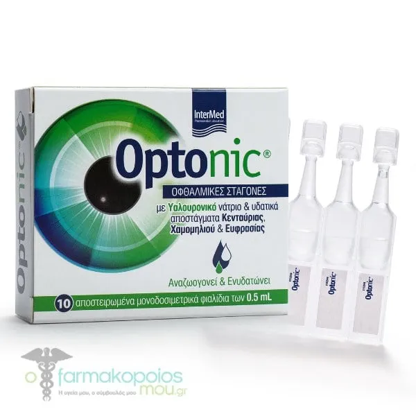 Intermed Optonic Eye Drops, 10ampules