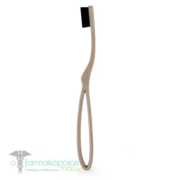 Intermed Professional Ergonomic Eco Medium Toothbrush Οδοντόβουρτσα Μέτρια (3270) - Μαύρο, 1τεμ
