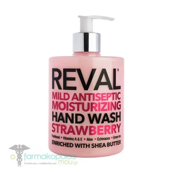 Intermed Reval Mild Antiseptic Moisturizing Hand Wash Strawberry, 500ml