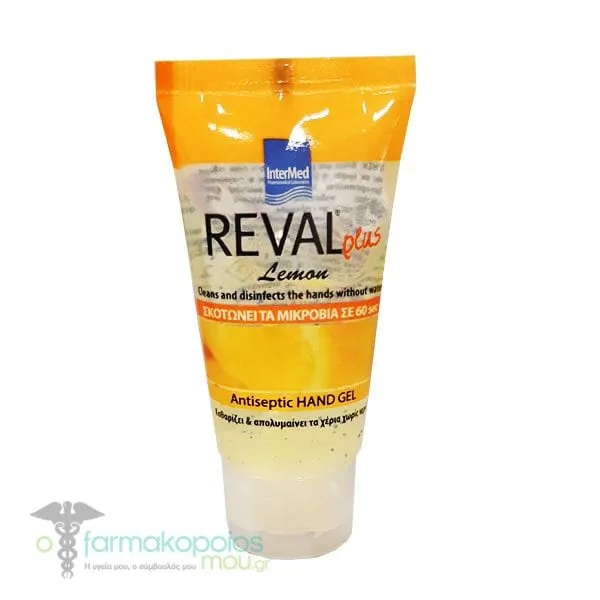 Intermed Reval Plus Lemon Antiseptic Hand Gel, 30ml