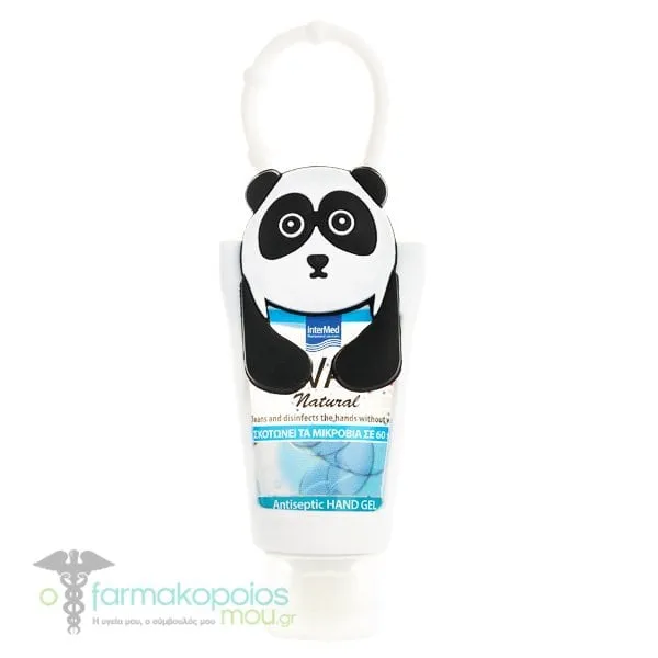 Intermed Reval Plus Natural Kids Antiseptic Hand Gel, Παιδικό Αντιβακτηριδιακό Αντισηπτικό Τζελ Χεριών με Φυσικό Άρωμα, 30ml - Πάντα