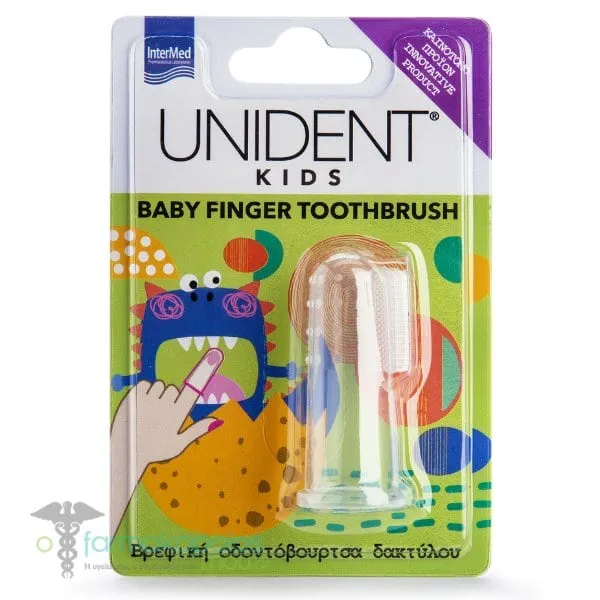 Intermed Unident Kids Baby Finger Toothbrush, 1pc