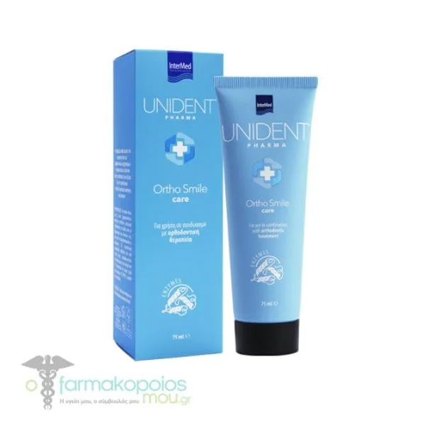Intermed Unident Pharma Ortho Smile Care Toothpaste, 75ml