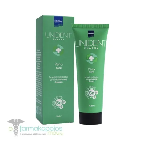 Intermed Unident Pharma Perio Care Toothpaste, 75ml