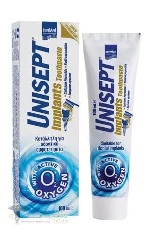 Intermed Unisept Implants Toothpaste, 100ml