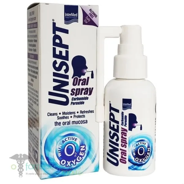 Intermed Unisept Oral Spray Στοματικό Εκνέφωμα, 50ml