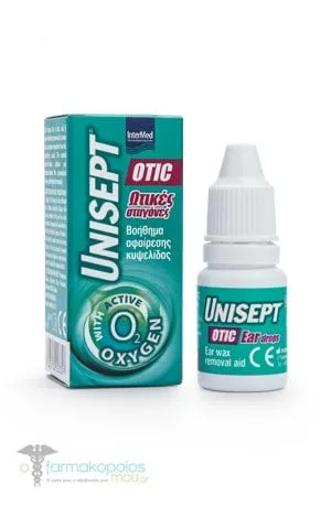 Intermed Unisept Otic Ear Drops, 10ml