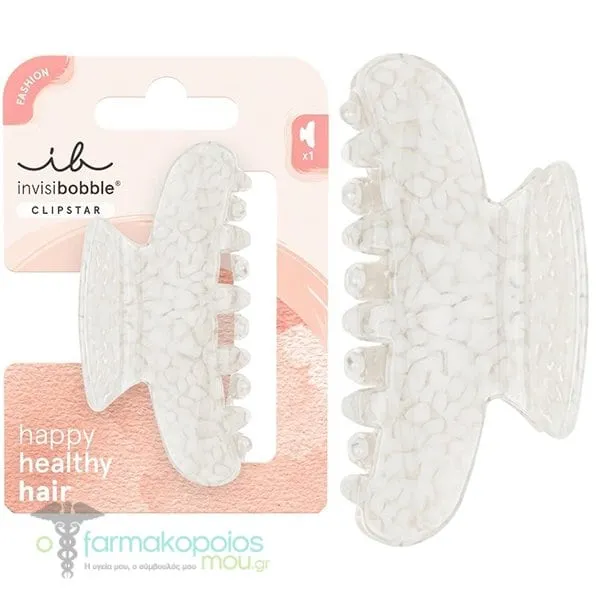 Invisibobble Clipstar M Crystal Elegance Κλάμερ Μαλλιών, 1τεμ
