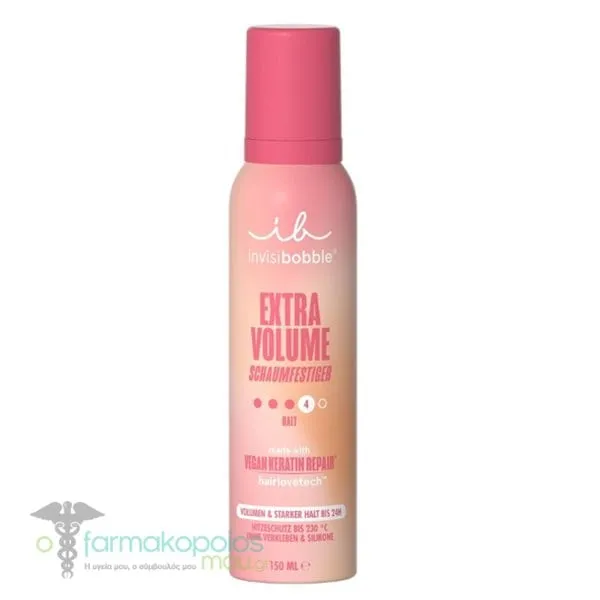 Invisibobble Extra Volume Volumizer Mousse Αφρός Μαλλιών για Όγκο, 150ml