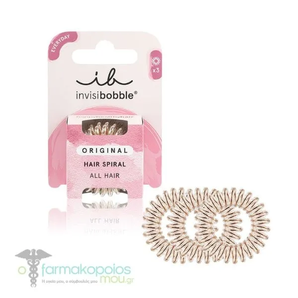Invisibobble Original Hair Spiral, 3pcs - Bronze Me Pretty
