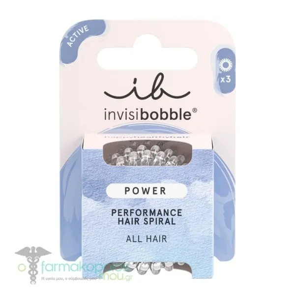 Invisibobble Power Λαστιχάκια Μαλλιών, 3τεμ