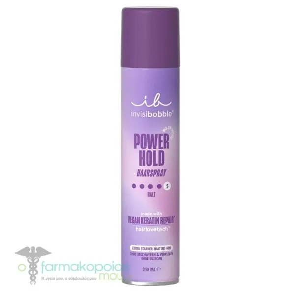 Invisibobble Power Hold Hairspray Σπρέι Μαλλιών για Κράτημα, 250ml