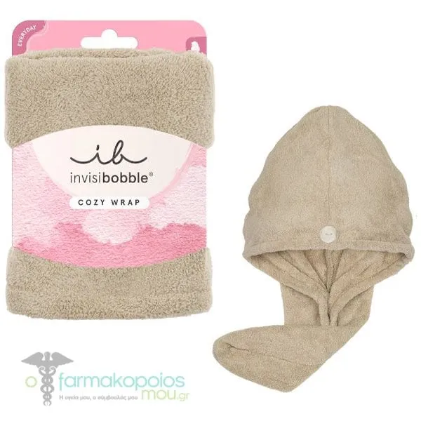 Invisibobble Set Cozy Wrap Πετσέτα Μαλλιών, 1τεμ