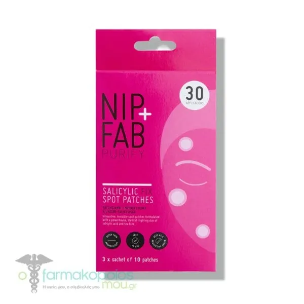 Νip+Fab Salicylic Fix Spot Patches, 30pcs