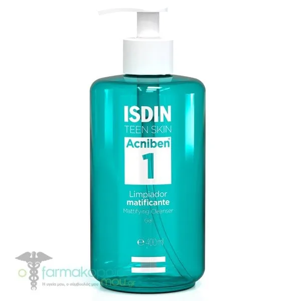 ISDIN Acniben Mattifying Cleanser Gel, 400ml