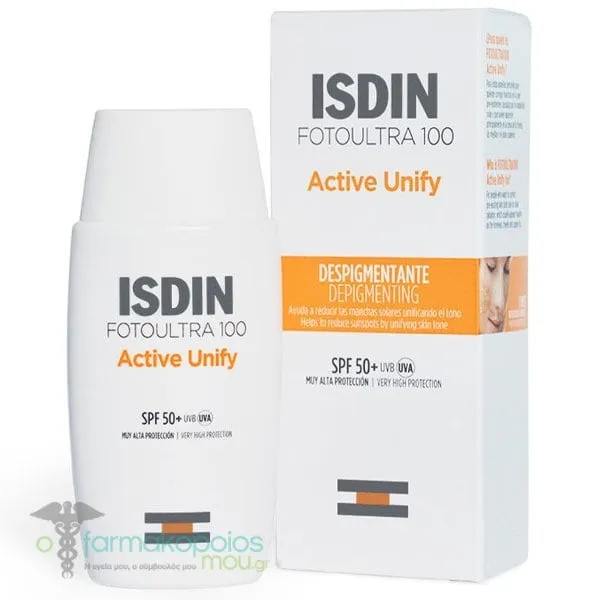 Isdin Foto Ultra 100 Active Unify Color Fusion Fluid SPF50+, 50ml