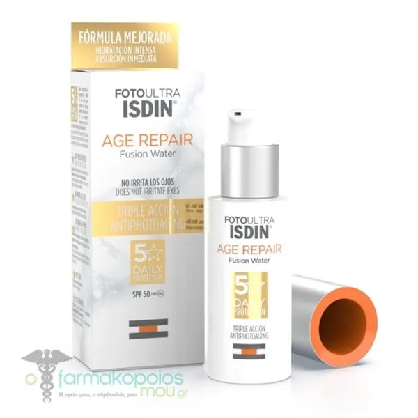 Isdin Age Repair Fusion Water SPF50, 50ml