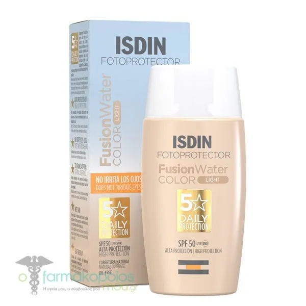 Isdin Fotoprotector Fusion Water Color Light SPF50, 50ml