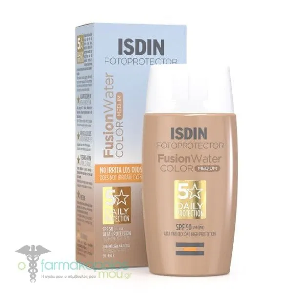 ISDIN Fotoprotector Fusion Water Color Medium SPF50, 50ml