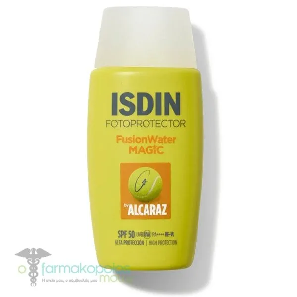 ISDIN Fotoprotector Fusion Water Magic by Alcaraz Αντηλιακό Προσώπου SPF50, 50ml