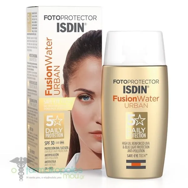 ISDIN Fotoprotector Fusion Water Urban SPF30, 50ml