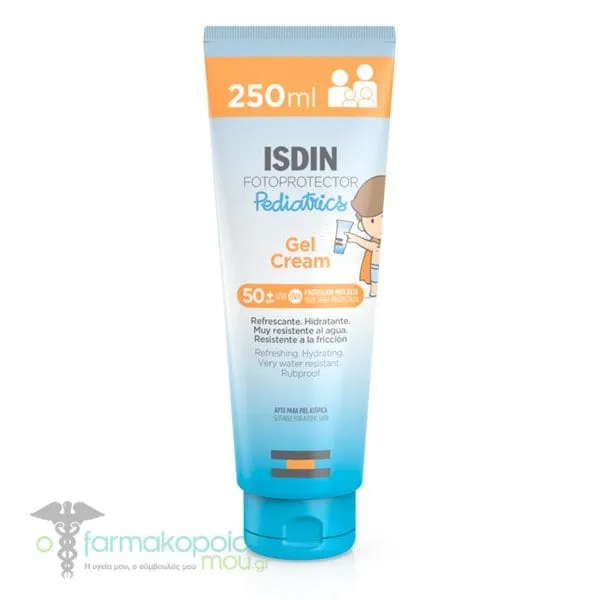 Isdin Fotoprotector Pediatrics Gel Cream SPF50+, 250ml
