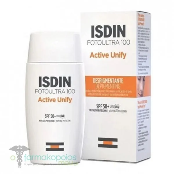 ISDIN Fotoultra 100 Active Unify, 50ml