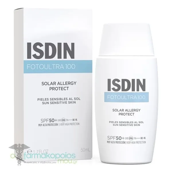 ISDIN Fotoultra 100 Solar Allergy Protect SPF50+, 50ml