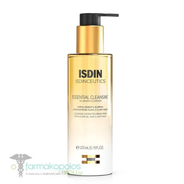 ISDIN Isdinceutics Essential Cleansing Oil-Based Cleanser, 200ml