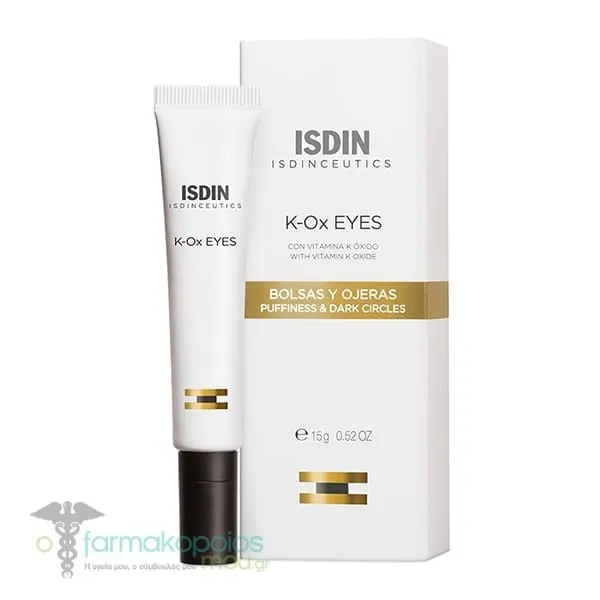 Isdin Isdinceutics K-Ox Eyes Puffiness & Dark Circles Eye Cream, 15gr