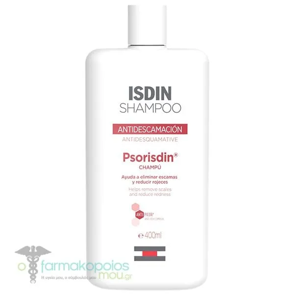 ISDIN Psorisdin Shampoo Σαμπουάν κατά της Απολέπισης για την Ψωρίαση, 400ml