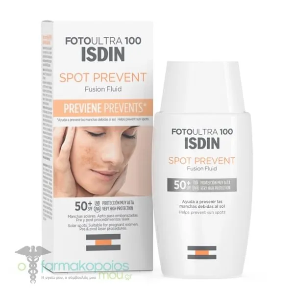 Isdin Spot Prevent Fusion Face Fluid SPF50+, 50ml