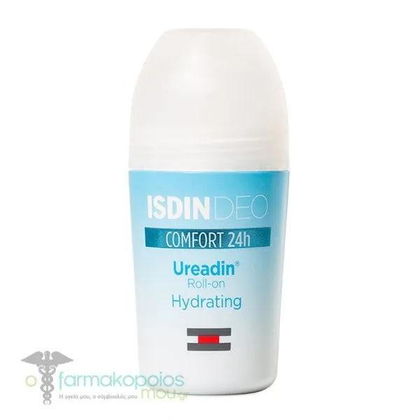 Isdin Ureadin Hydrating Roll-On Deodorant, 50ml